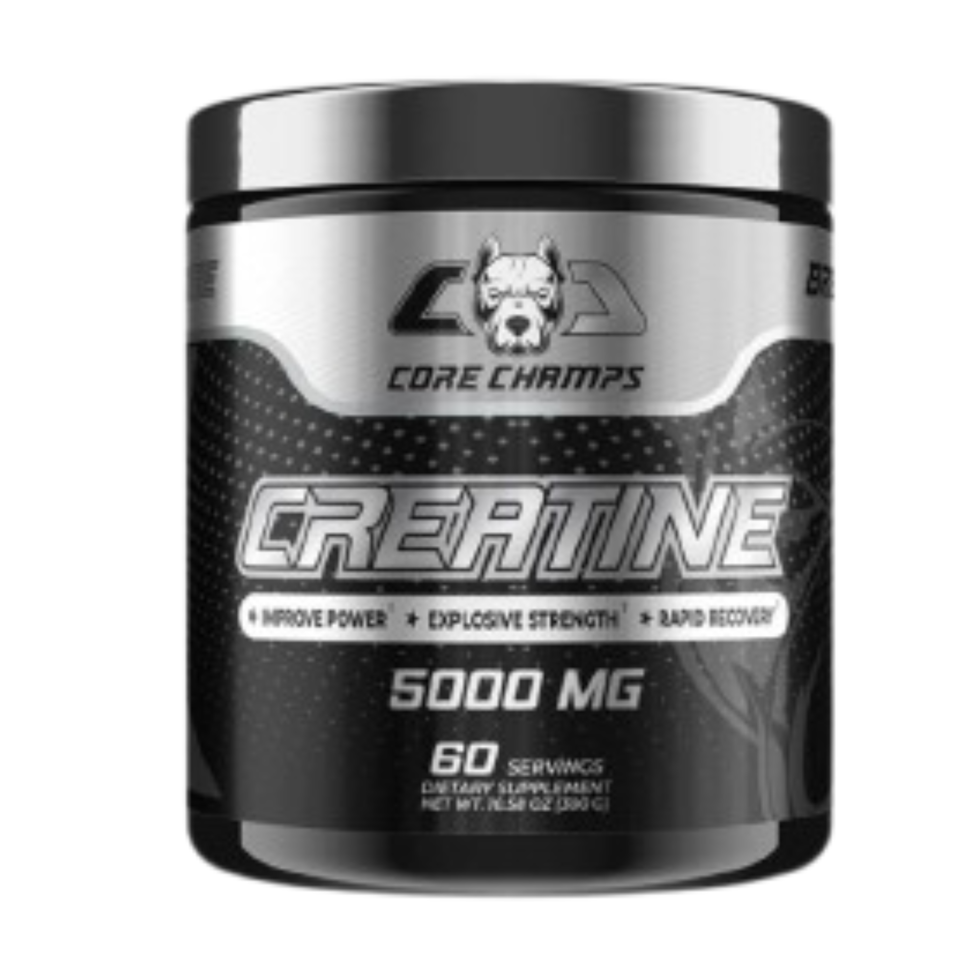 Creatine Monohydrate 5000mg – 300 g (60 Servings)