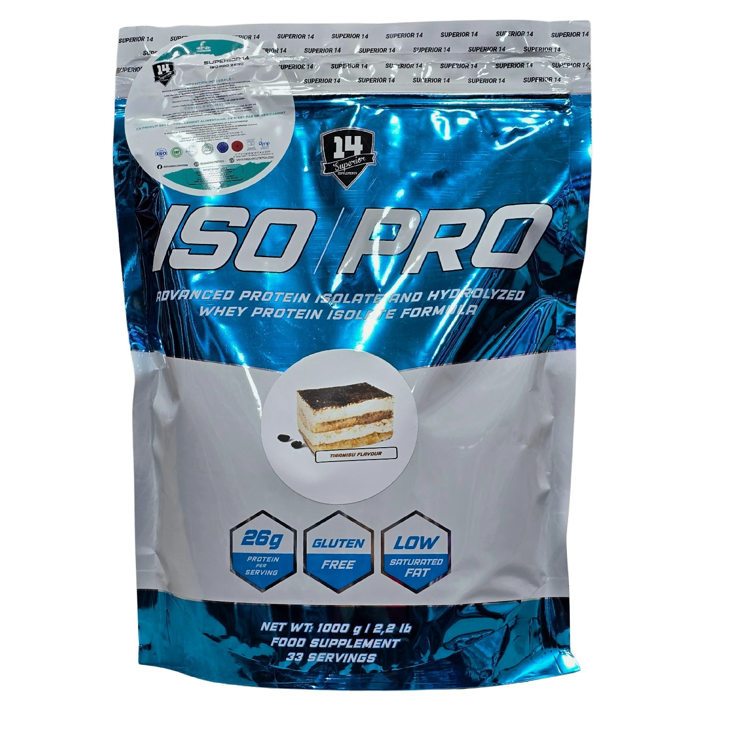 Iso Pro Protein 1kg (33 Servings)