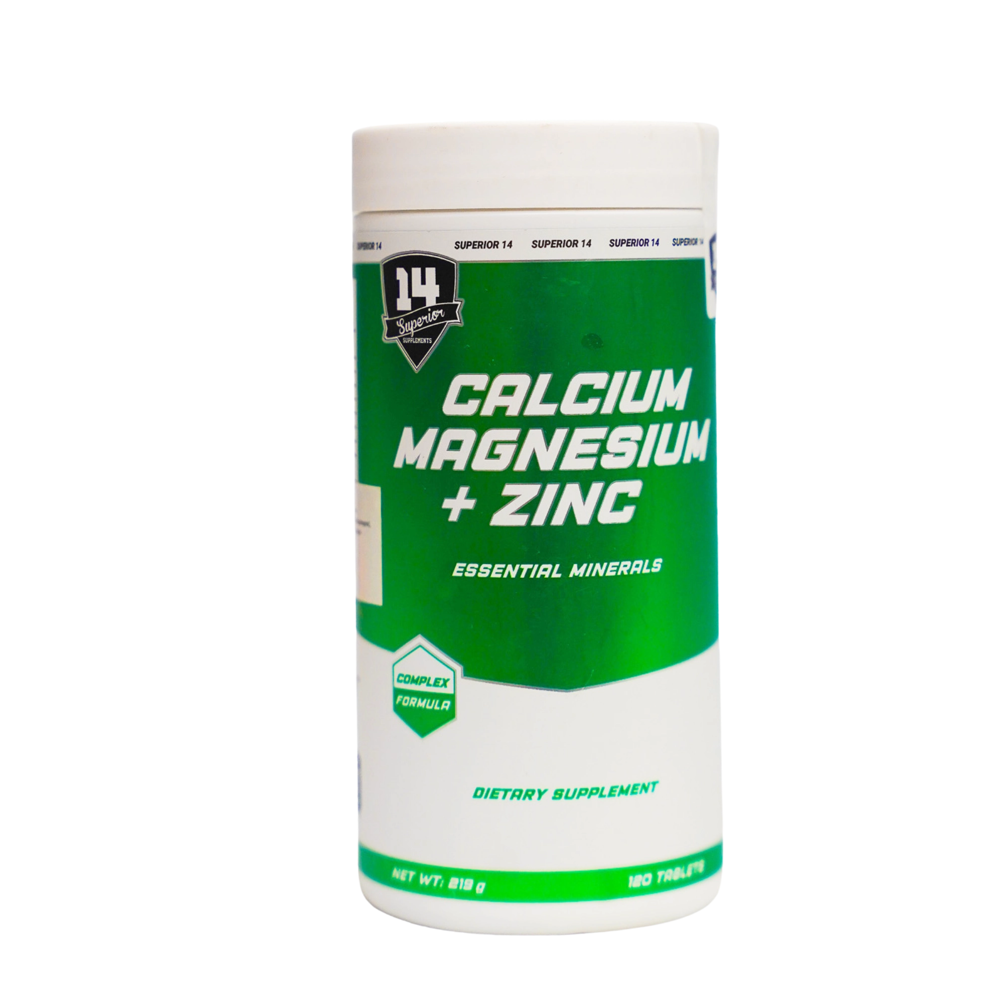Calcium Magnesium + Zinc 120 Comprimés (120 Servings)